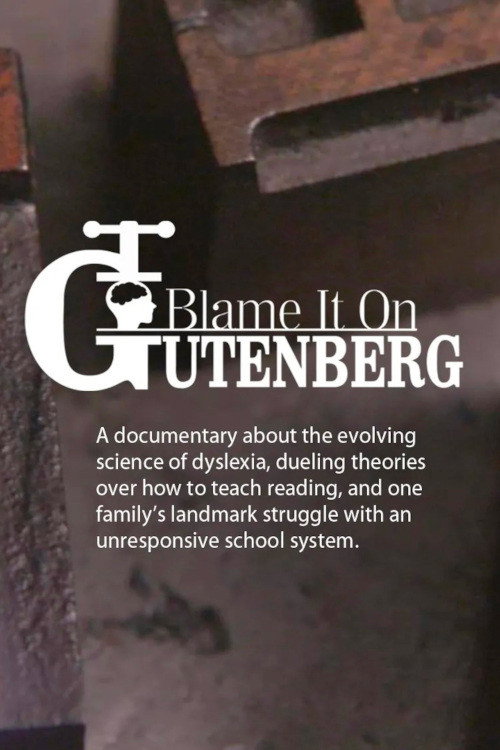 Movie poster for Blame It On Gutenberg (2022)