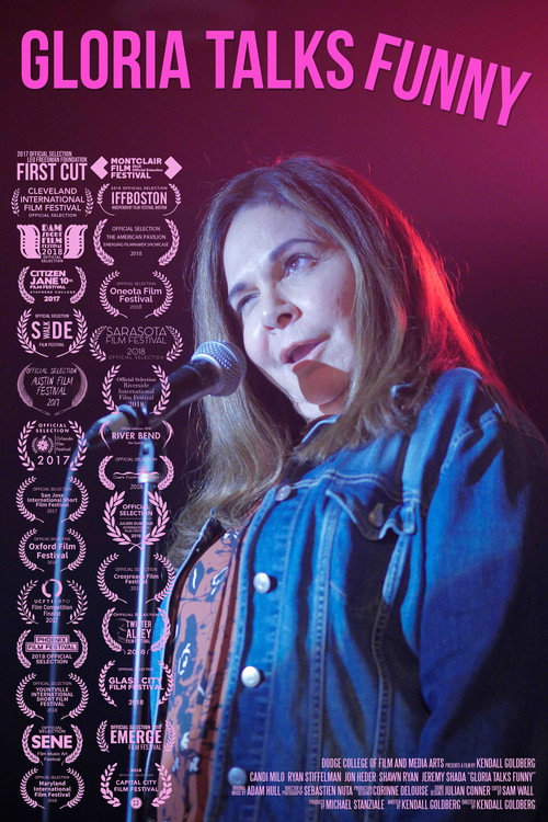 Movie poster for Gloria Talks Funny (2018)