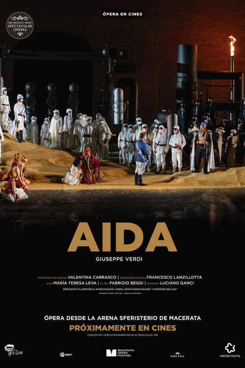 Movie poster for Aida
