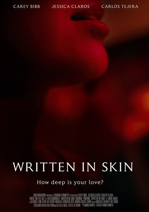 Movie poster for Written in Skin (2024)