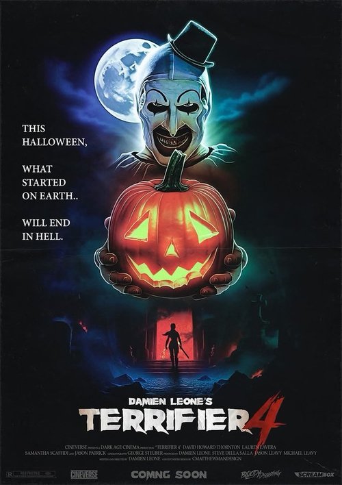Movie poster for Terrifier 4