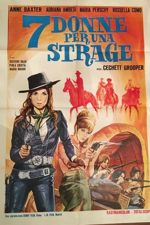 Movie poster for Sette donne per una strage (1967)