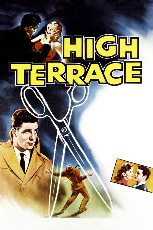 Movie poster for The High Terrace (1956)