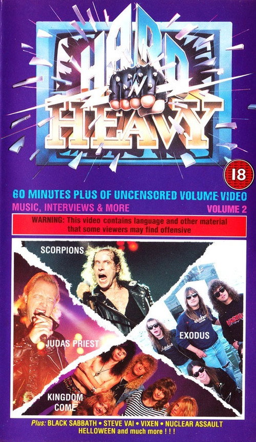 Movie poster for Hard 'N Heavy Volume 2 (1989)