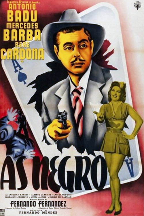 Movie poster for As negro (1954)