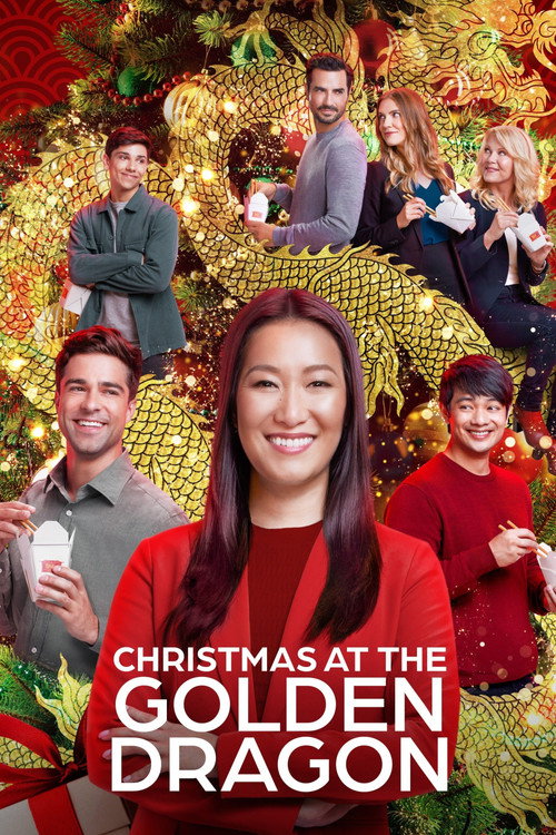 Movie poster for Christmas at the Golden Dragon (2022)