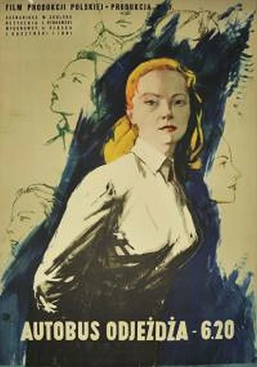 Movie poster for The Bus Leaves at 6.20 (1954)