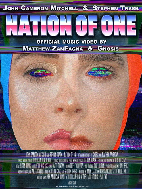 Movie poster for John Cameron Mitchell & Stephen Trask: Nation of One (2021)