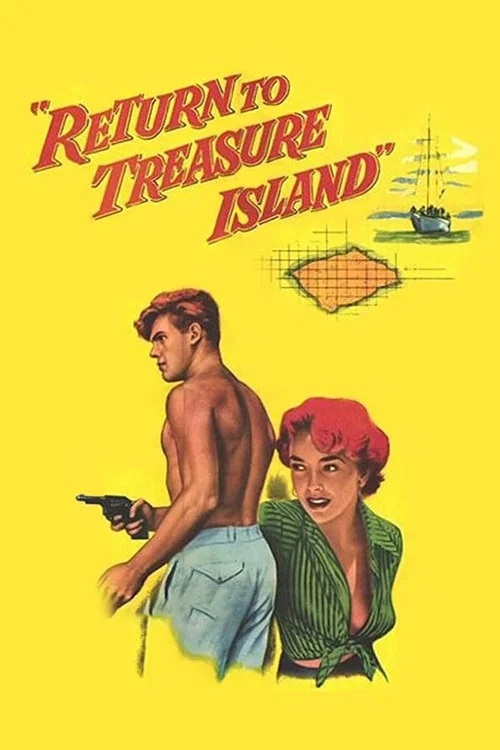 Movie poster for Return to Treasure Island (1954)