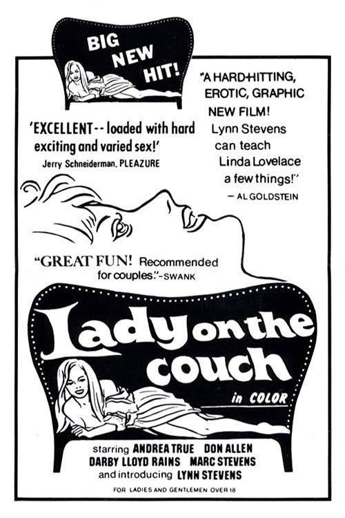Movie poster for Lady on the Couch (1974)