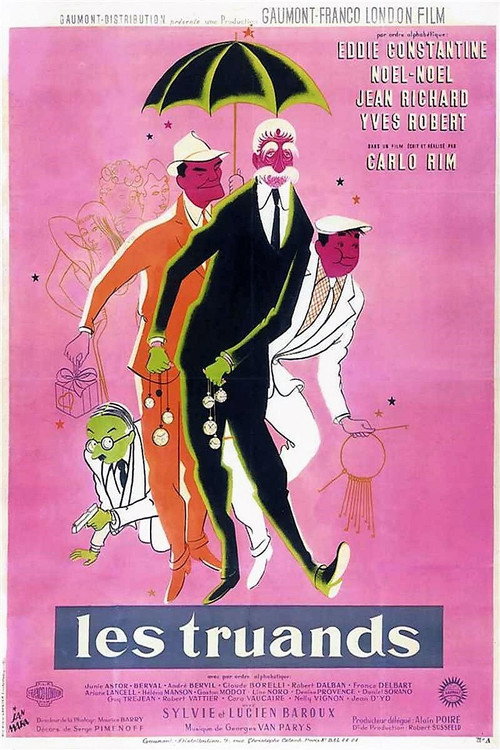 Movie poster for Les Truands (1956)