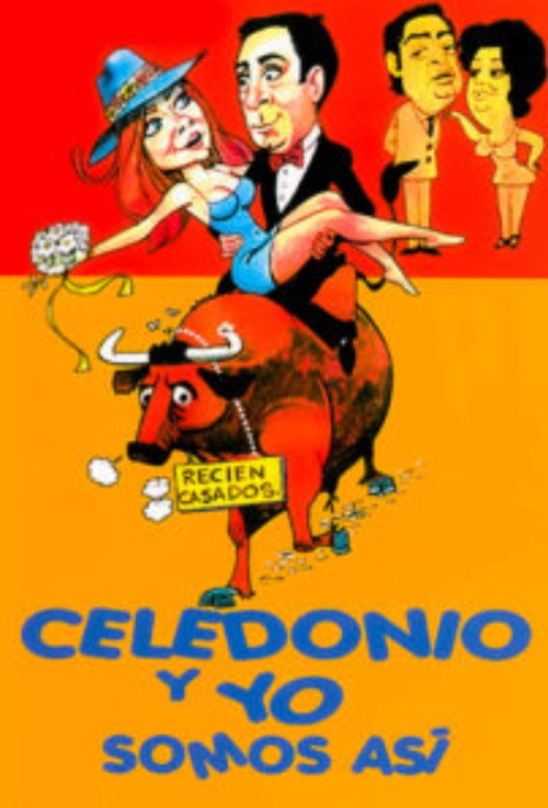Movie poster for Celedonio y yo somos así (1977)