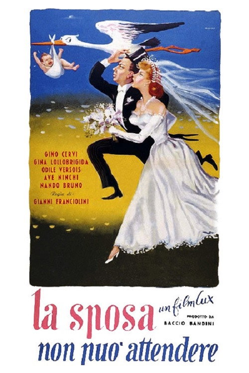 Movie poster for La sposa non può attendere (1949)
