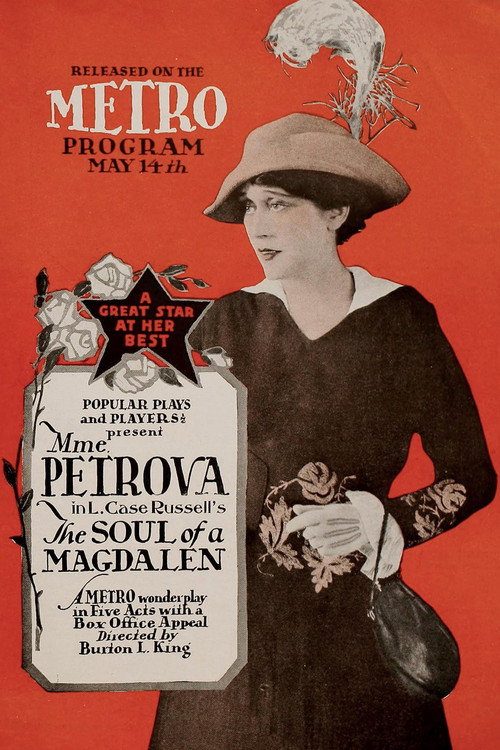 Movie poster for The Soul of a Magdalen (1917)