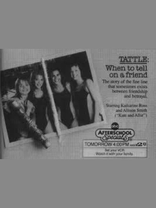 Movie poster for Tattle: When to Tell on a Friend (1988)