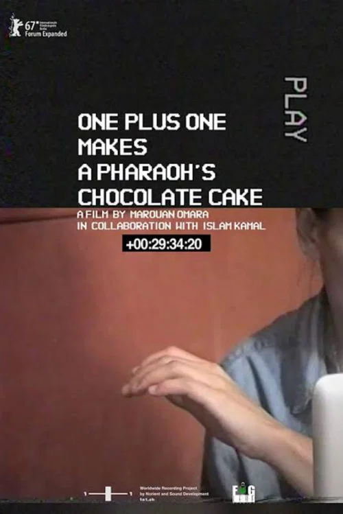 Movie poster for One Plus One Makes a Pharaoh's Chocolate Cake (2017)