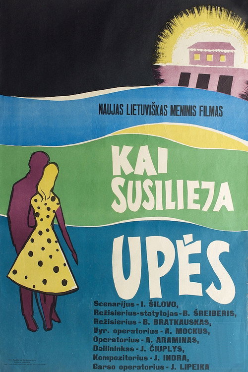 Movie poster for Kai susilieja upės (1961)