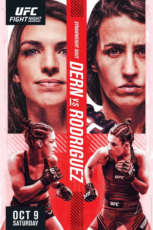Movie poster for UFC Fight Night 194: Dern vs. Rodriguez (2021)