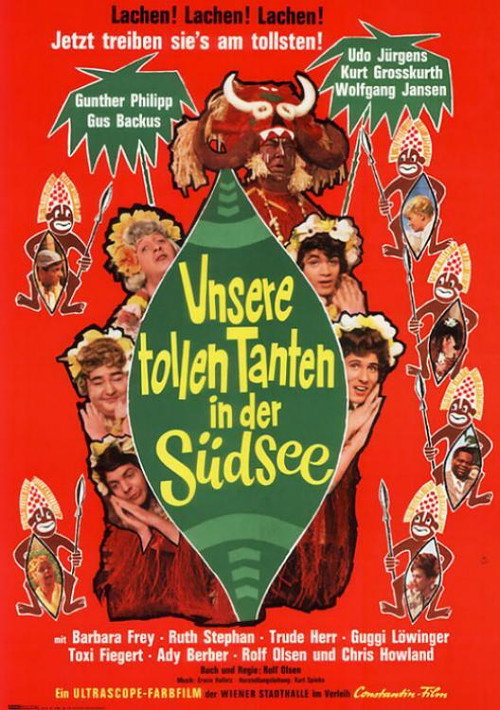 Movie poster for Unsere tollen Tanten in der Südsee (1964)