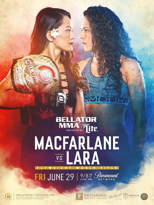 Movie poster for Bellator 201: Macfarlane vs. Lara (2018)