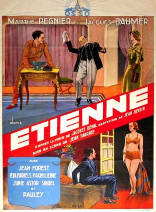 Movie poster for Étienne (1933)