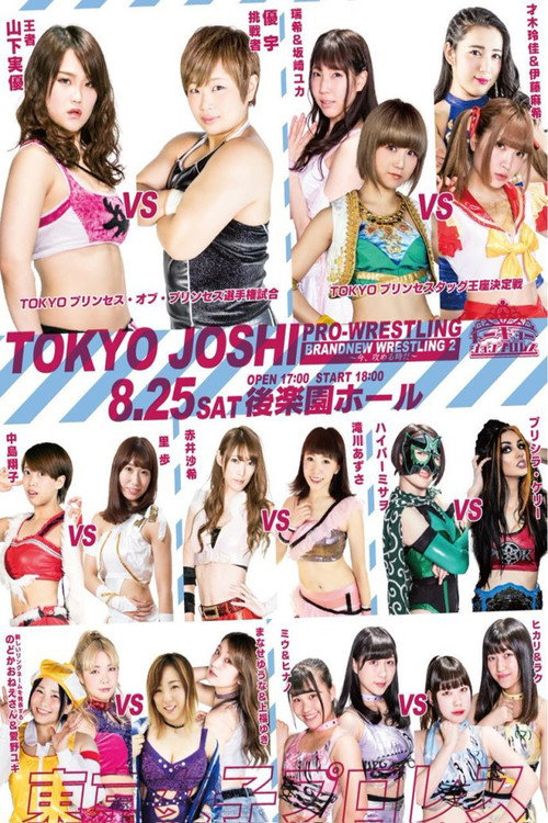 Movie poster for TJP Brand New Wrestling 2 Now It's Time To Attack (2018)