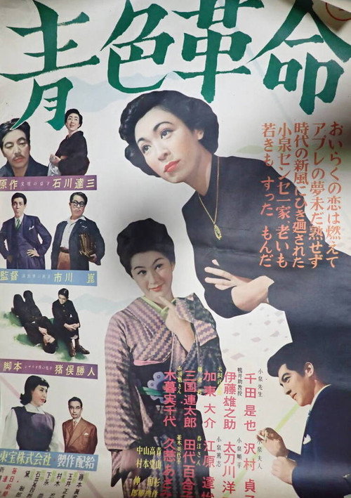 Movie poster for The Blue Revolution (1953)