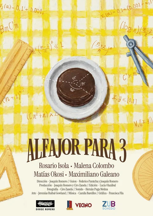 Movie poster for Alfajor for 3