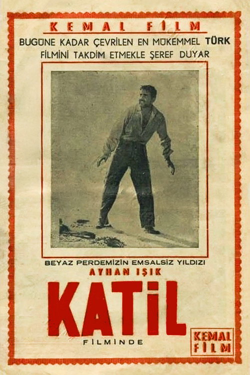 Movie poster for Katil (1953)