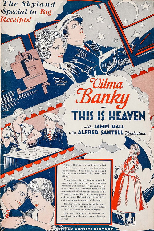 Movie poster for This Is Heaven (1929)