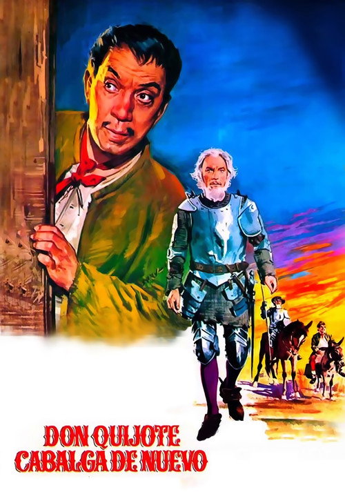 Movie poster for Don Quijote cabalga de nuevo (1973)