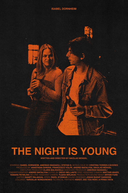 Movie poster for The Night is Young (2024)