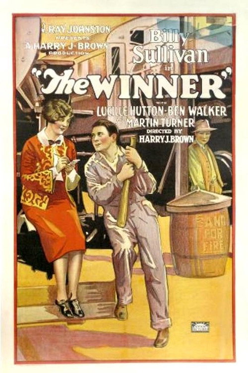 Movie poster for The Winner (1926)
