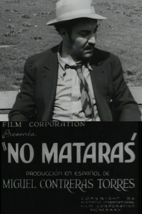 Movie poster for No matarás (1937)