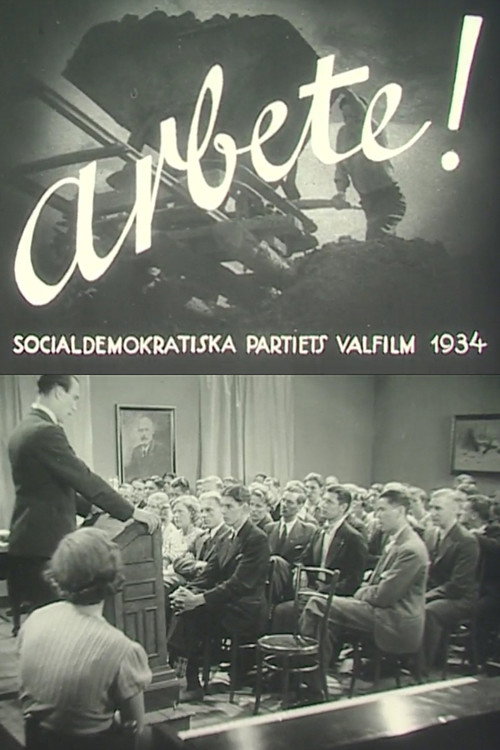 Movie poster for Work! (1934)