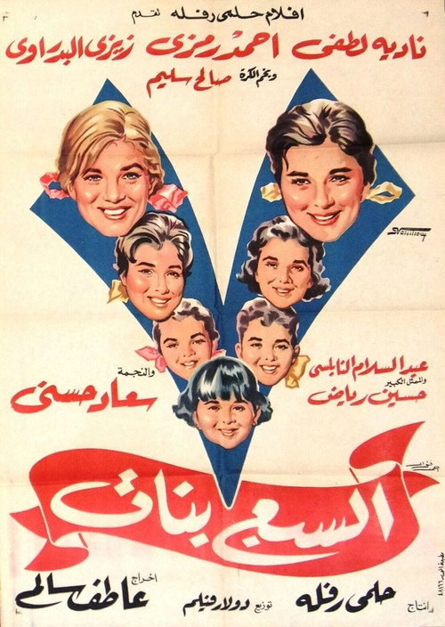 Movie poster for The Seven Daughters (1961)