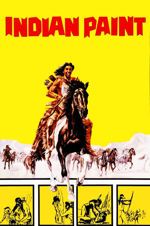 Movie poster for Indian Paint (1965)
