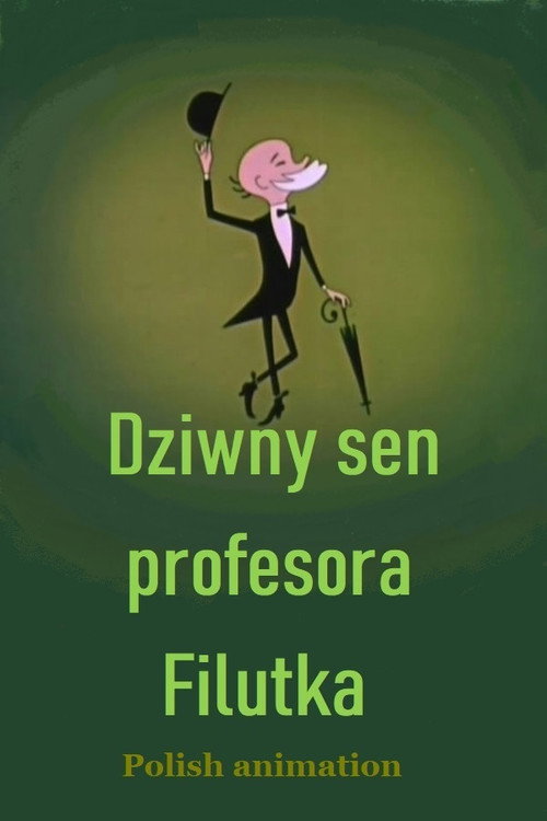 Movie poster for Dziwny sen profesora Filutka (1956)