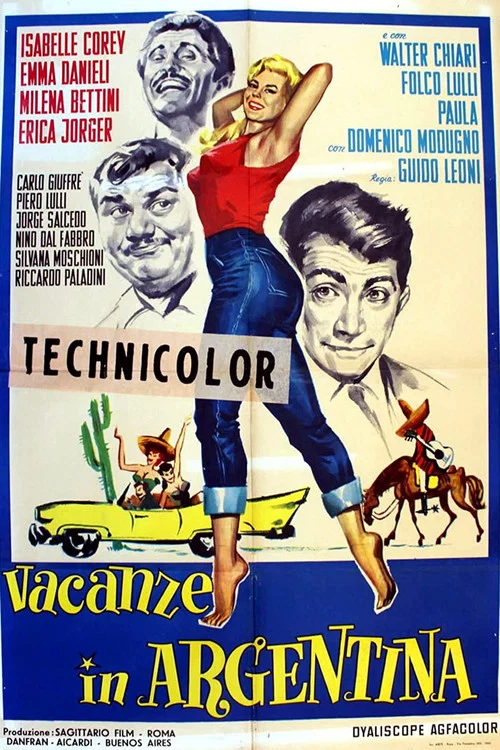 Movie poster for Vacanze in Argentina (1966)