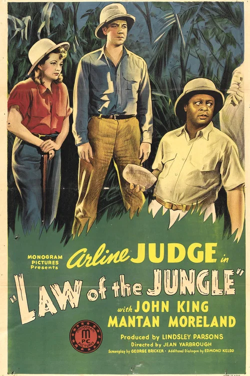 Movie poster for Law of the Jungle (1942)