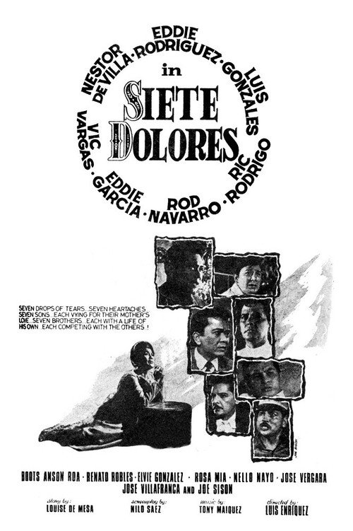 Movie poster for Siete Dolores (1948)