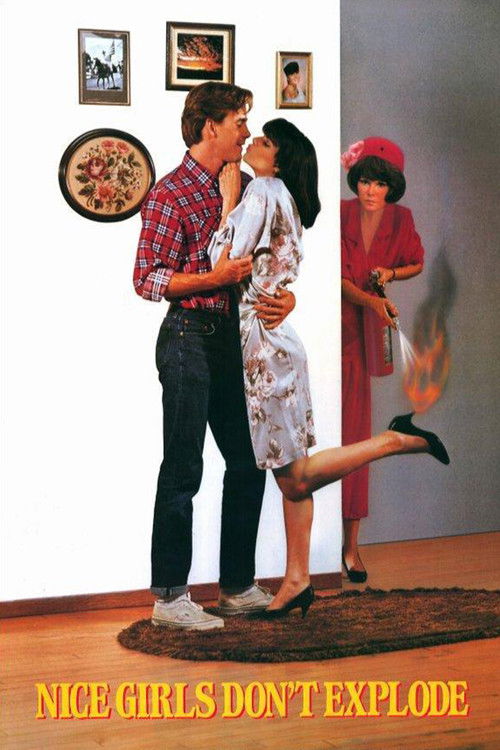 Movie poster for Nice Girls Don't Explode (1987)