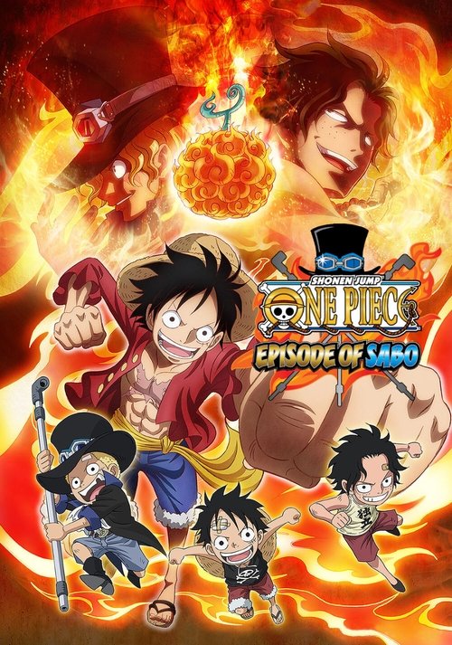 Movie poster for One Piece Episode of Sabo: The Three Brothers' Bond - The Miraculous Reunion and the Inherited Will (2015)
