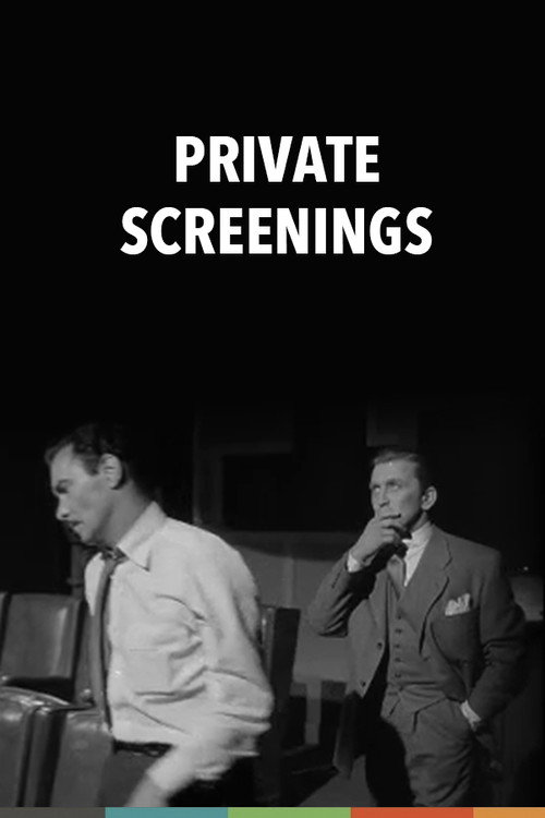 Movie poster for Private Screenings (2017)