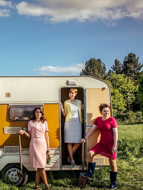 Movie poster for Three Women Wait for Death (2016)