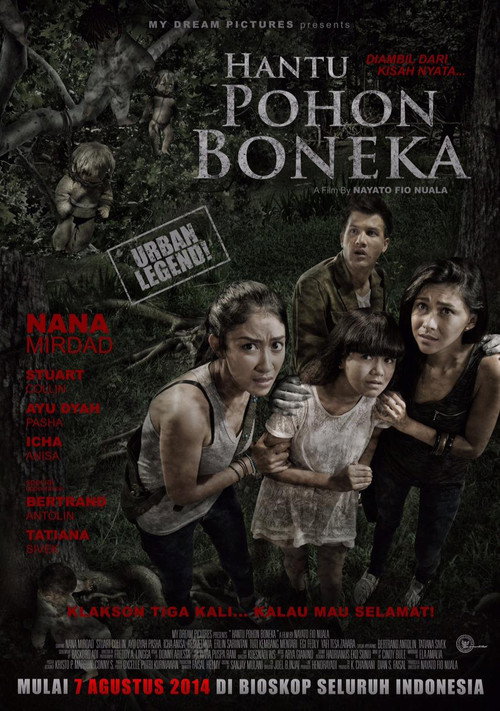 Movie poster for Hantu Pohon Boneka (2014)