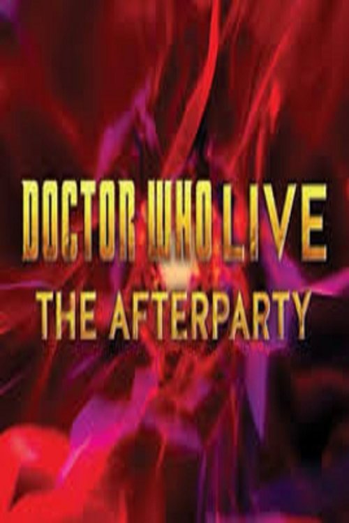 Movie poster for Doctor Who Live: The Afterparty (2013)