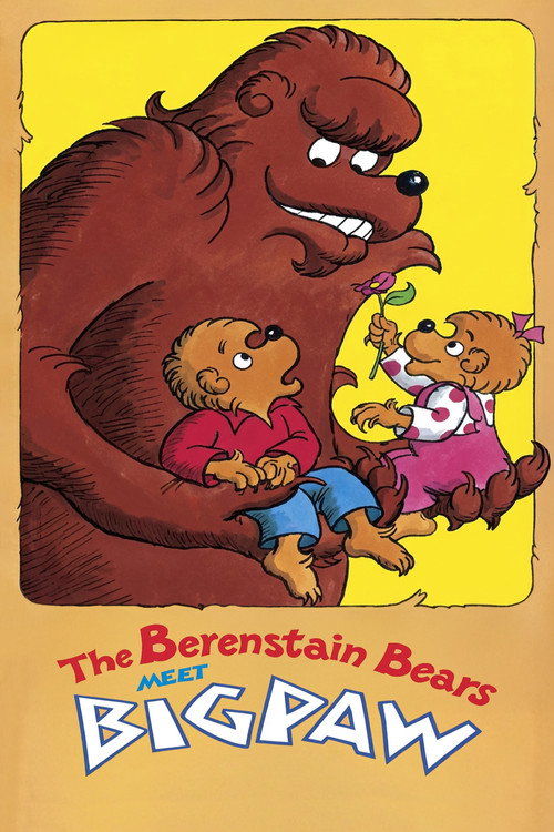 Movie poster for The Berenstain Bears Meet Bigpaw (1980)