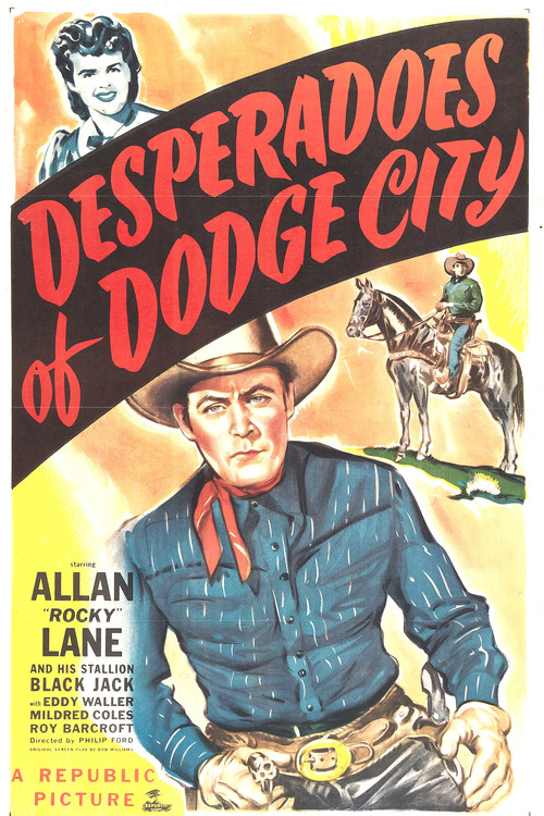 Movie poster for Desperadoes of Dodge City (1948)
