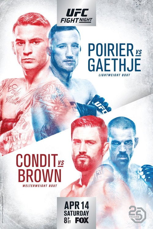 Movie poster for UFC on Fox 29: Poirier vs. Gaethje (2018)
